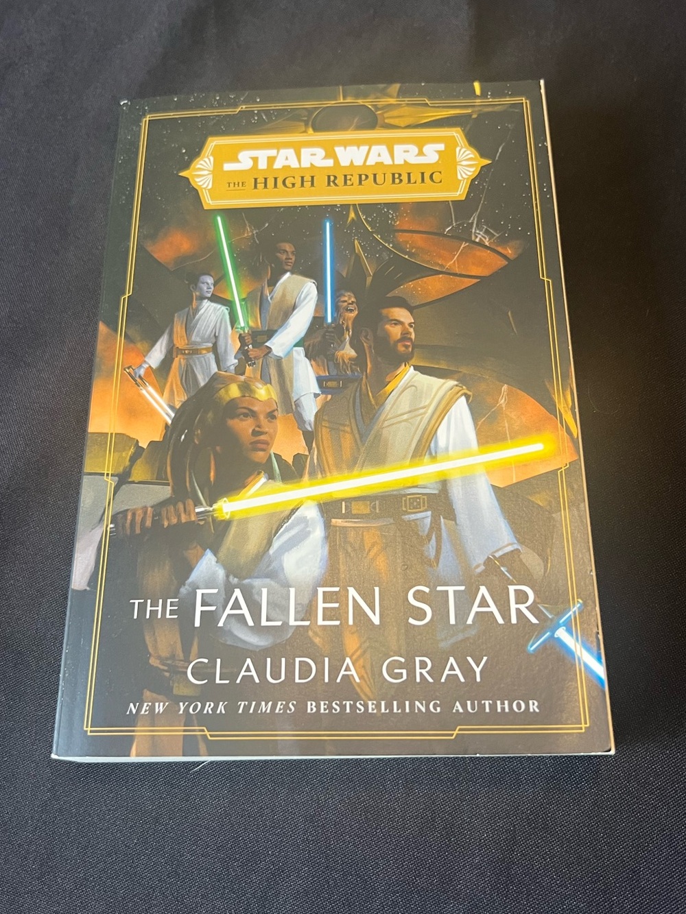 Star Wars The High Republic The Fallen Star Paperback Claudia Gray Del Rey